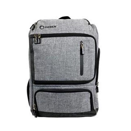 Orben Orben OR180-04154-HGR8 After Effect Backpack; Heather Grey OR180-04154-HGR8